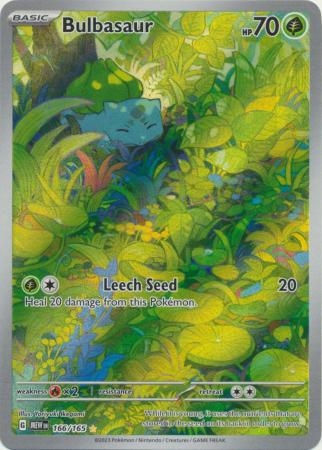 Bulbasaur - 166/165 - Illustration Rare
