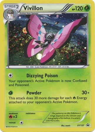 Vivillon - XY137 - Holo Promo