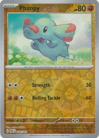 Phanpy - 048/091 - Common Reverse Holo