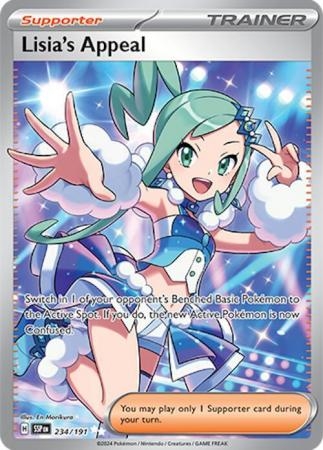 Lisia's Appeal - 234/191 - Full Art Secret Rare