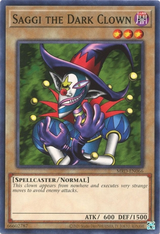 Saggi the Dark Clown - MRD-EN066 - Common Unlimited (25th Reprint)