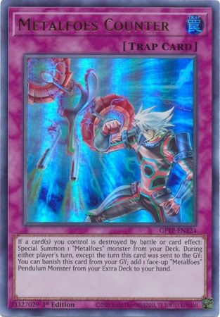 Metalfoes Counter - GFTP-EN124 - Ultra Rare 1st Edition