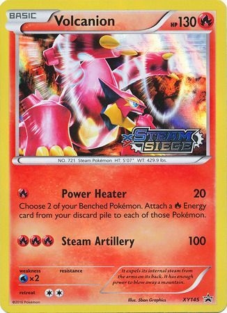 Volcanion - XY145 - Pre-Release Promo