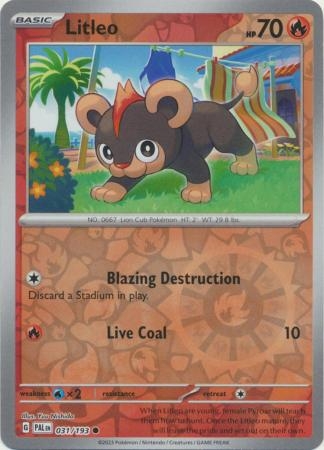 Litleo - 031/193 - Common Reverse Holo
