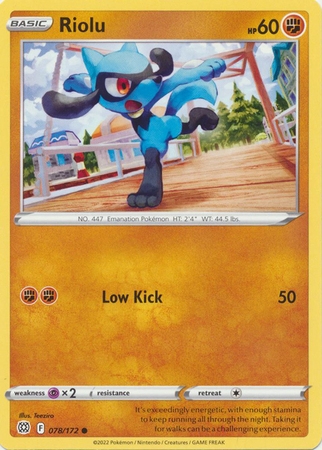 Riolu - 78/172 - Common