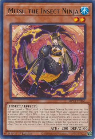 Mitsu the Insect Ninja - MP23-EN167 - Rare 1st Edition
