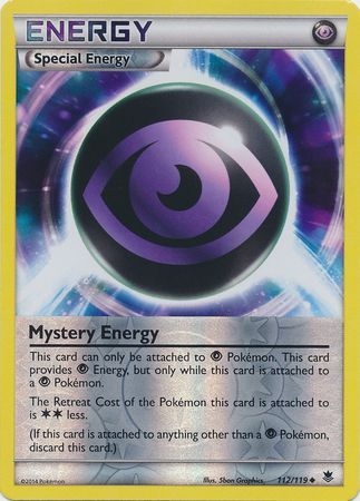 Mystery Energy - 112/119 - Uncommon Reverse Holo