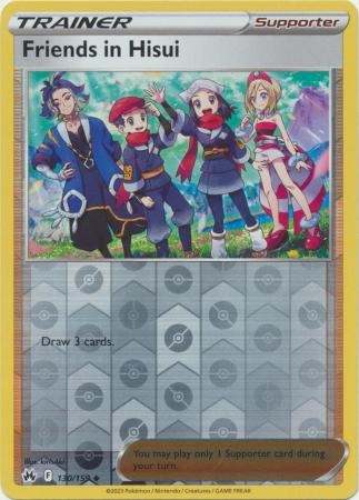 Friends in Hisui - 130/159 - Uncommon Reverse Holo