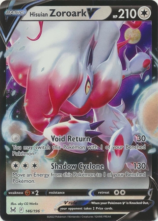 Hisuian Zoroark V - 146/196 - Ultra Rare