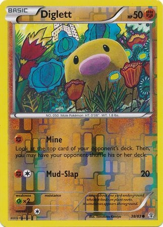 Diglett - 38/83 - Common Reverse Holo