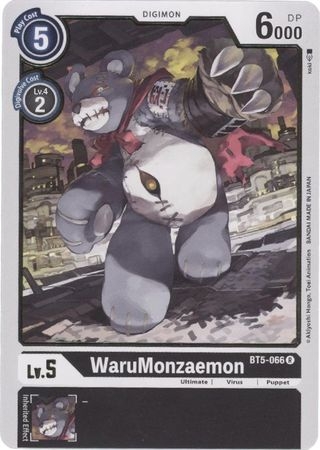 WaruMonzaemon - BT5-066 - Rare