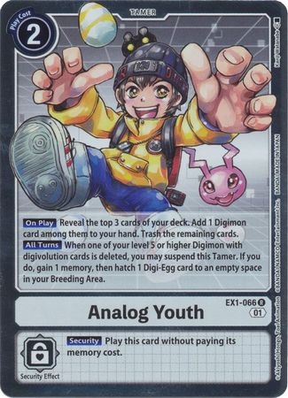 Analog Youth - EX1-066 - Rare