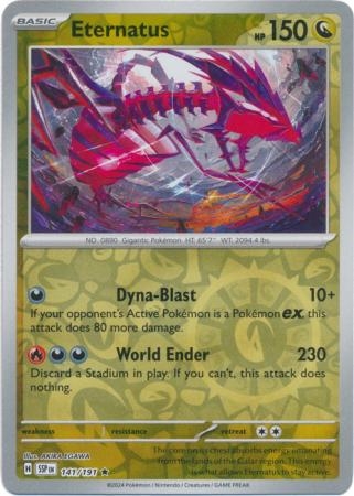 Eternatus - 141/191 - Reverse Holo Rare