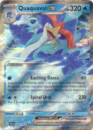 Quaquaval ex - 052/193 - Ultra Rare