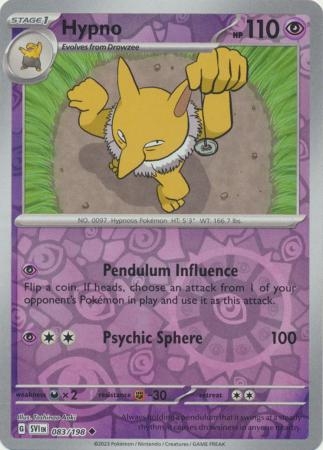 Hypno - 083/198 - Uncommon Reverse Holo