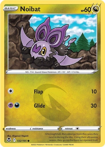 Noibat - 132/195 - Common Reverse Holo