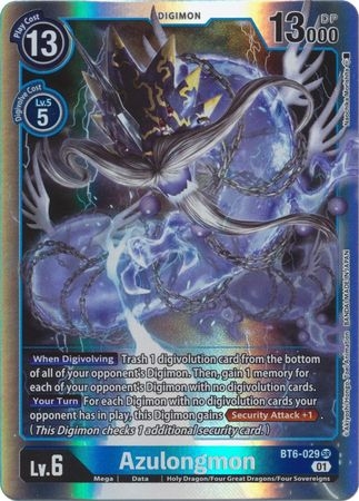 Azulongmon - BT6-029 - Super Rare