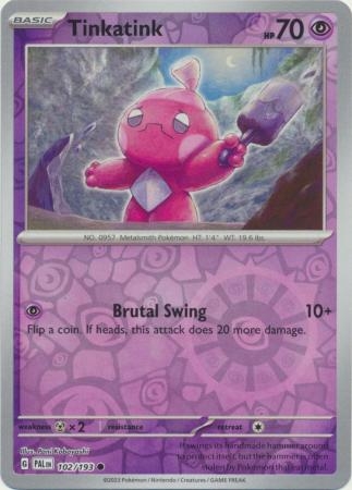 Tinkatink - 102/193 - Common Reverse Holo