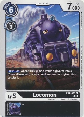 Locomon - EX2-033 C - Common
