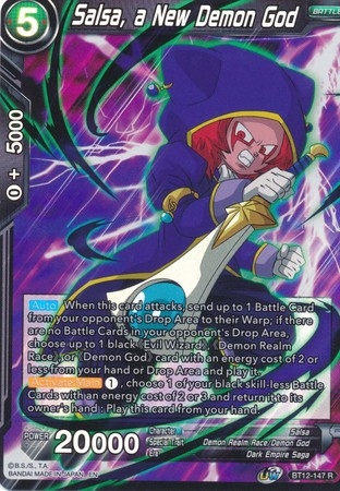 Salsa, a New Demon God - BT12-147 - Rare