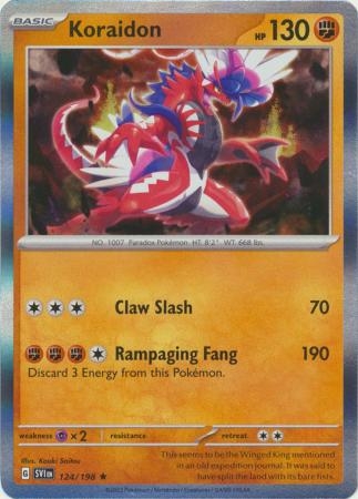 Koraidon - 124/198 - Holo Rare
