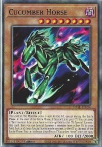 Cucumber Horse - DABL-EN036 - Common 1st Edition