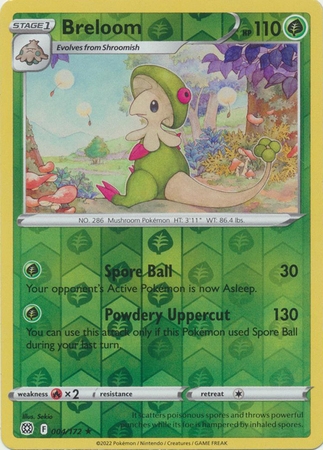 Breloom - 4/172 - Rare Reverse Holo