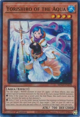 Yorishiro of the Aqua - MP23-EN218 - Ultra Rare 1st Edition