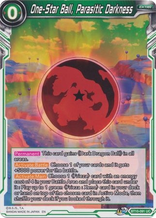 One-Star Ball, Parasitic Darkness - BT10-091 - Uncommon