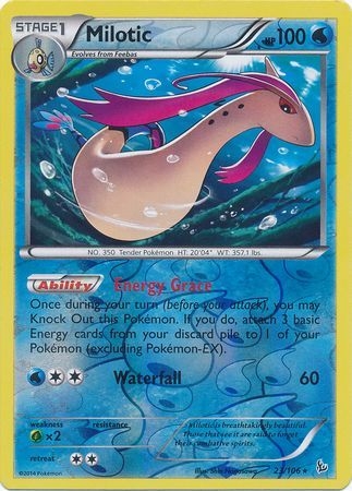 Milotic - 23/106 - Holo Rare Reverse Holo