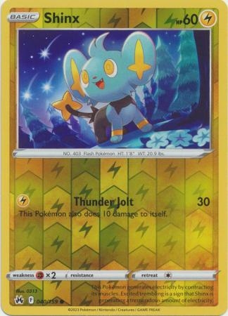 Shinx - 040/159 - Common Reverse Holo