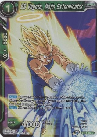 SS Vegeta, Majin Exterminator - BT14-073 - Common Foil