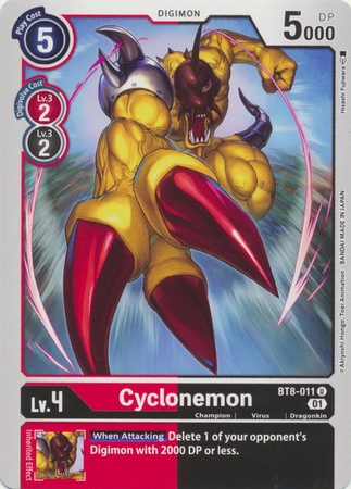 Cyclonemon - BT8-011 U - Uncommon