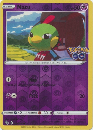 Natu - 032/078 - Common Reverse Holo