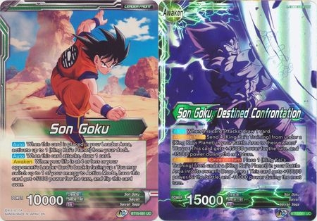 Son Goku // Son Goku, Destined Confrontation - BT15-061 - Uncommon Foil