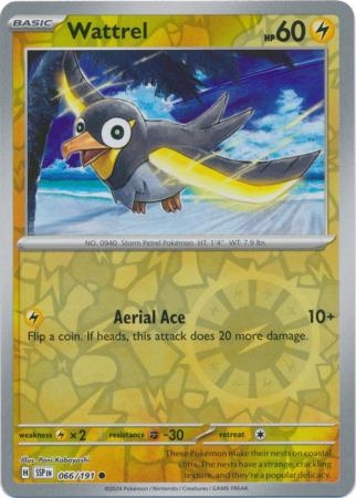 Wattrel - 066/191 - Common Reverse Holo