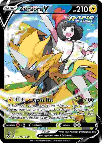 Zeraora V - TG16/TG30 - Ultra Rare