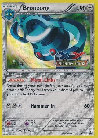 Bronzong - XY21 - (Staff) Pre-Release Promo