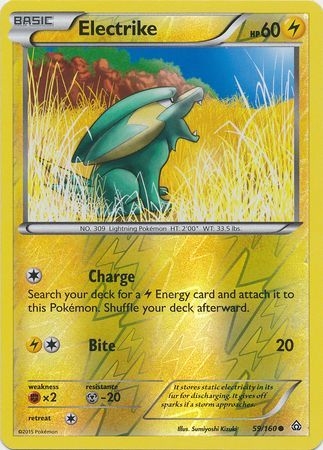 Electrike - 59/160 - Common - Reverse Holo
