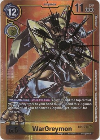 WarGreymon - BT4-048 - Alternate Art