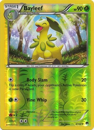 Bayleef - 2/122 - Uncommon Reverse Holo