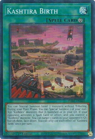 Kashtira Birth - DABL-EN060 - Super Rare 1st Edition