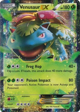 Venusaur EX - 1/83 - Ultra Rare