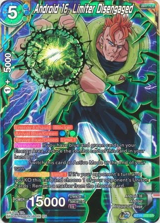 Android 16, Limiter Disengaged - BT14-149 - Super Rare