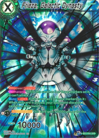 Frieza, Galactic Dynasty (SPR) - BT17-061 - Special Rare