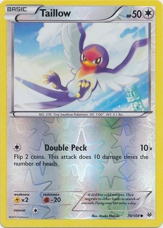 Taillow - 70/108 - Common Reverse Holo