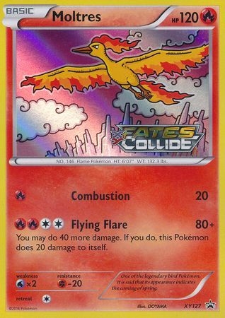 Moltres - XY127 Prerelease Holo