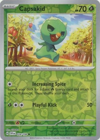 Capsakid - 028/198 - Common Reverse Holo