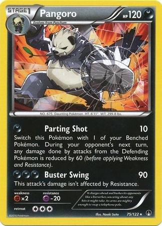 Pangoro - 75/122 - Rare