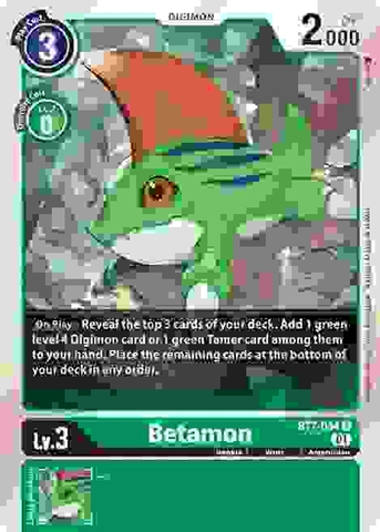 Betamon - BT7-044 R - Rare